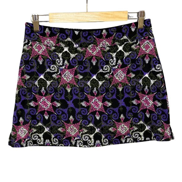 Tranquility by Colorado Clothing Dresses & Skirts - Tranquility Womens Tennis Golf Mini Skort Small Purple Pink Floral Stretch Sport
